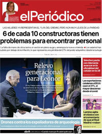 Portada El Periódico 2025-10-25