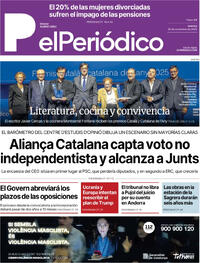 Portada El Periódico 2025-11-25