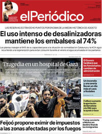 Portada El Periódico 2025-08-26
