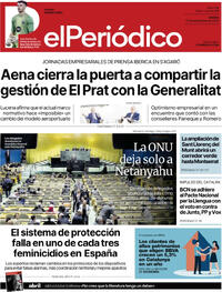 Portada El Periódico 2025-09-27