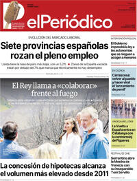 Portada El Periódico 2025-08-28