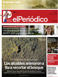 Portada El Periódico 2025-09-28