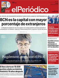 Portada El Periódico 2025-10-28