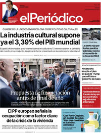 Portada El Periódico 2025-09-30