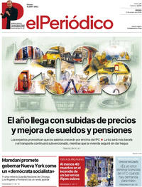 Portada El Periódico 2026-01-02