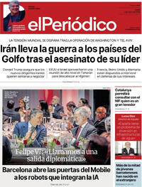 Portada El Periódico 2026-03-02
