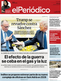 Portada El Periódico 2026-03-04