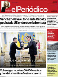 Portada El Periódico 2026-09-04