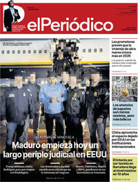 Portada El Periódico 2026-01-05