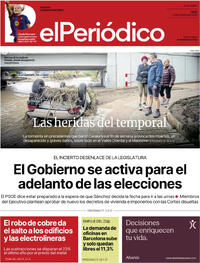 Portada El Periódico 2026-10-05