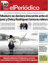 Portada El Periódico 2026-01-06