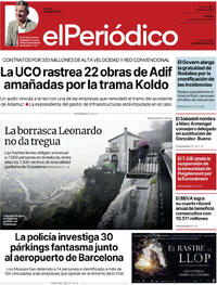 Portada El Periódico 2026-02-06
