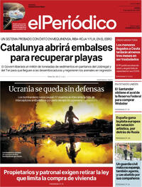 Portada periódico El Periódico