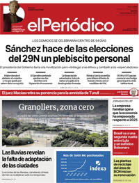 Portada El Periódico 2026-10-06