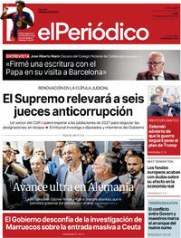 Portada El Periódico 2026-09-07