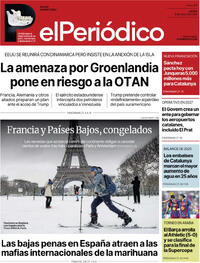 Portada El Periódico 2026-01-08