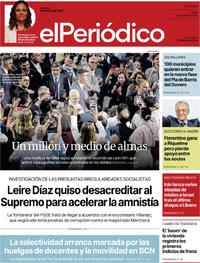 Portada El Periódico 2026-06-08