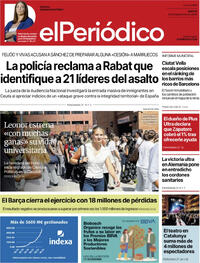 Portada El Periódico 2026-09-08
