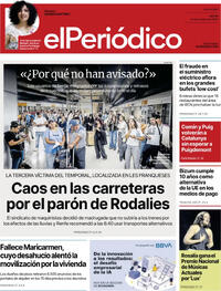 Portada El Periódico 2026-10-08