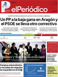 Portada El Periódico 2026-02-09