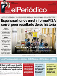 Portada El Periódico 2026-09-09