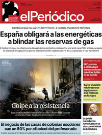 Portada El Periódico 2026-10-09