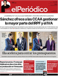 Portada El Periódico 2026-01-10