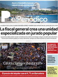 Portada periódico El Periódico