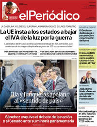 Portada El Periódico 2026-03-11