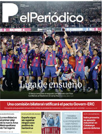Portada El Periódico 2026-05-11