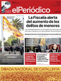 Portada El Periódico 2026-09-11