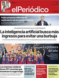 Portada El Periódico 2026-01-12