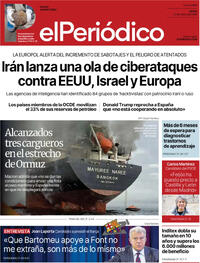 Portada El Periódico 2026-03-12