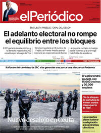 Portada El Periódico 2026-10-12