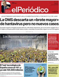 Portada El Periódico 2026-05-13