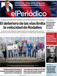 Portada El Periódico 2026-03-14
