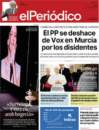Portada El Periódico 2026-04-14