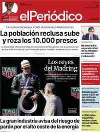 Portada El Periódico 2026-09-14