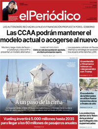 Portada El Periódico 2026-01-15