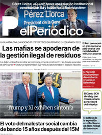 Portada El Periódico 2026-05-15