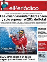 Portada El Periódico 2026-06-15