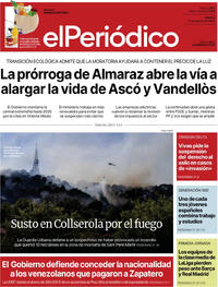 Portada El Periódico 2026-08-15