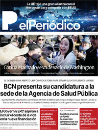 Portada El Periódico 2026-01-16