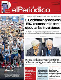 Portada El Periódico 2026-02-16