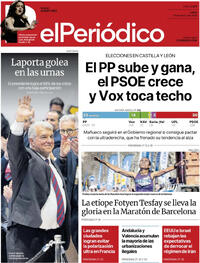 Portada El Periódico 2026-03-16