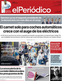 Portada El Periódico 2026-05-16