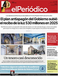 Portada El Periódico 2026-01-17