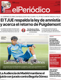 Portada El Periódico 2026-07-17
