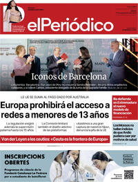 Portada El Periódico 2026-09-17
