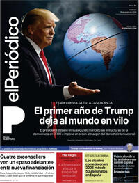 Portada El Periódico 2026-01-18